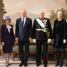 18. mars: Kronprinsparet deltar under den latviske presidentens statsbesøk til Norge. Foto: Berit Roald / NTB scanpix